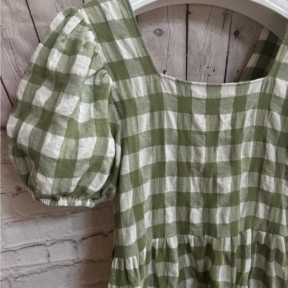 Things Between - Georgia Gingham in Sage Use in good condition size small - Picture 3 of 7